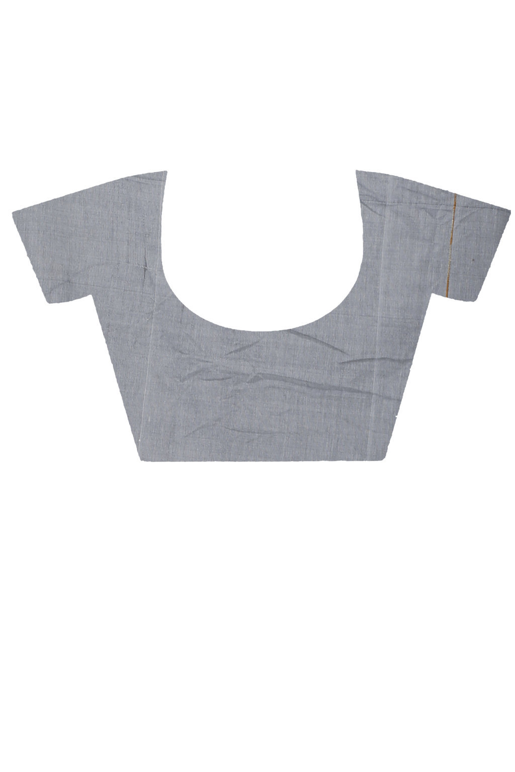 Grey Pure Cotton Tika Applique Saree (1276)